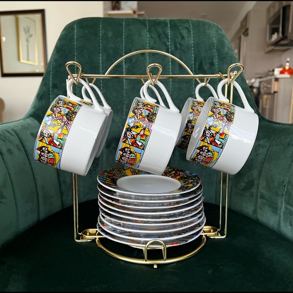 Kitchen Tea Cup Saucer Display Rack Stand Poshmark
